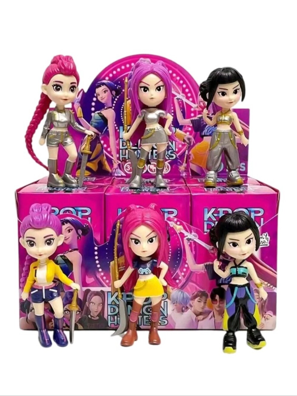 1 KPOP Demon Hunters Collectible Mystery Figure Box